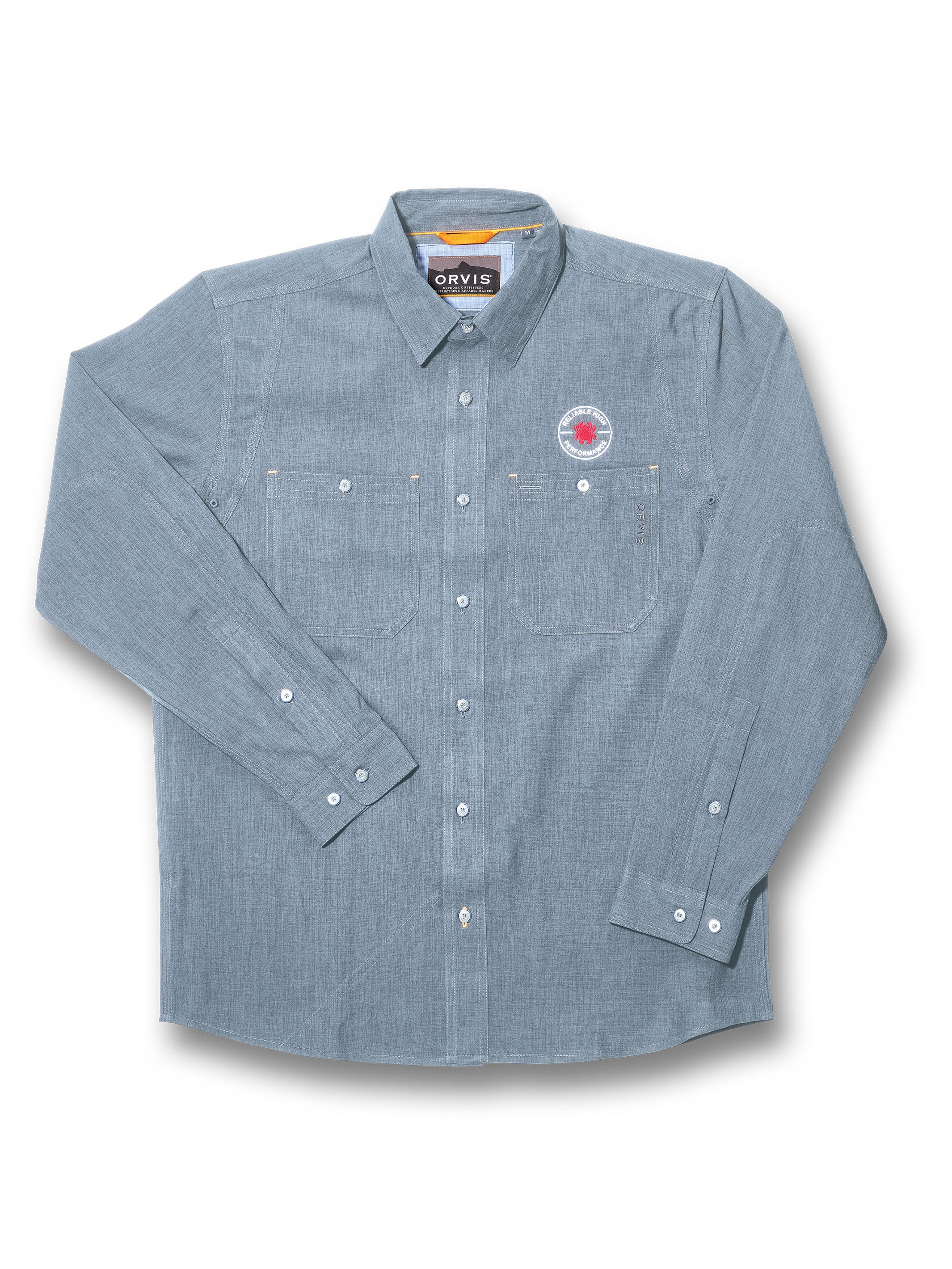 Orvis® Tech Men's Chambray Work Shirt - Image 13