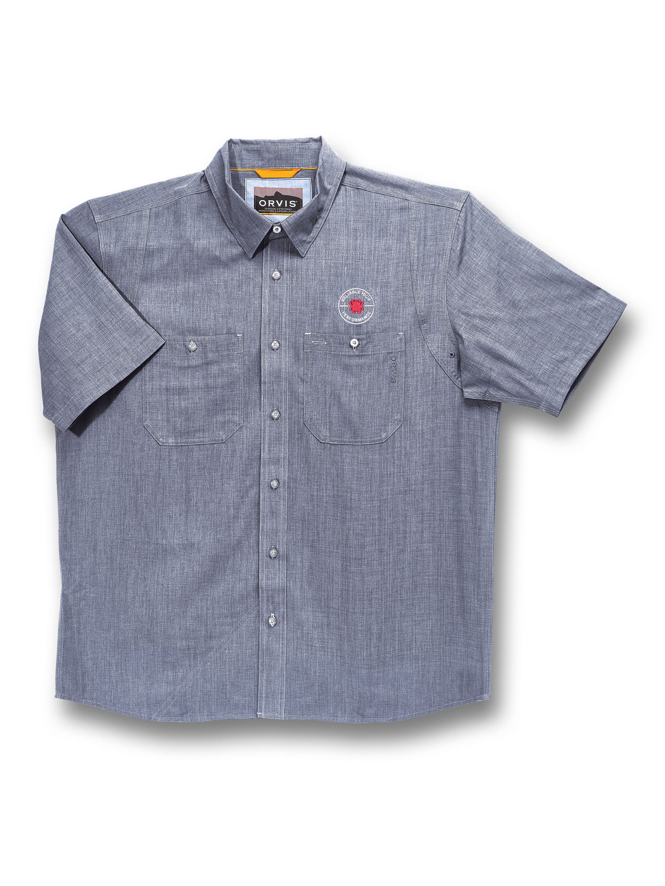 Orvis® Tech Men's Chambray Work Shirt - Image 4